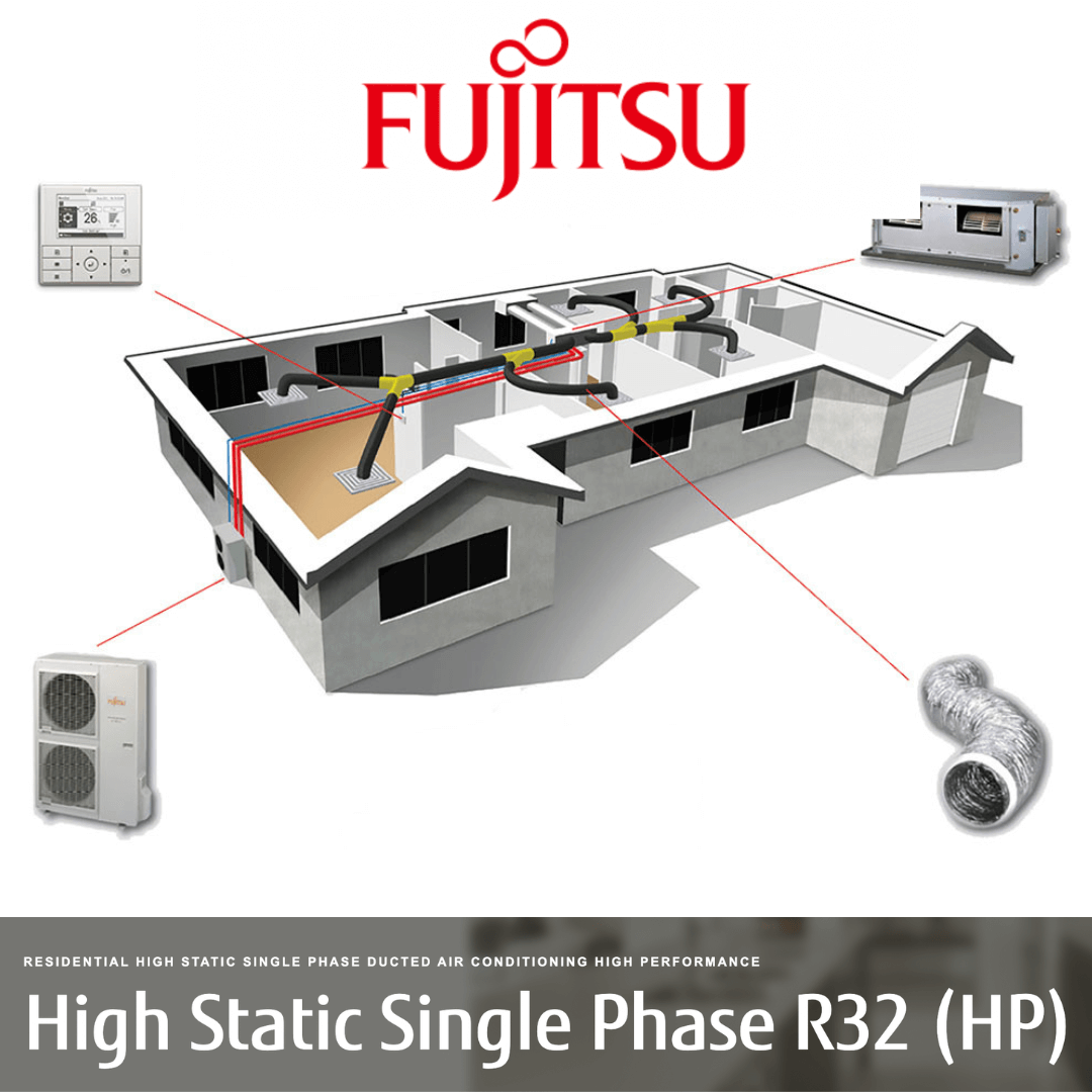 Fujitsu Ducted Reverse Cycle System