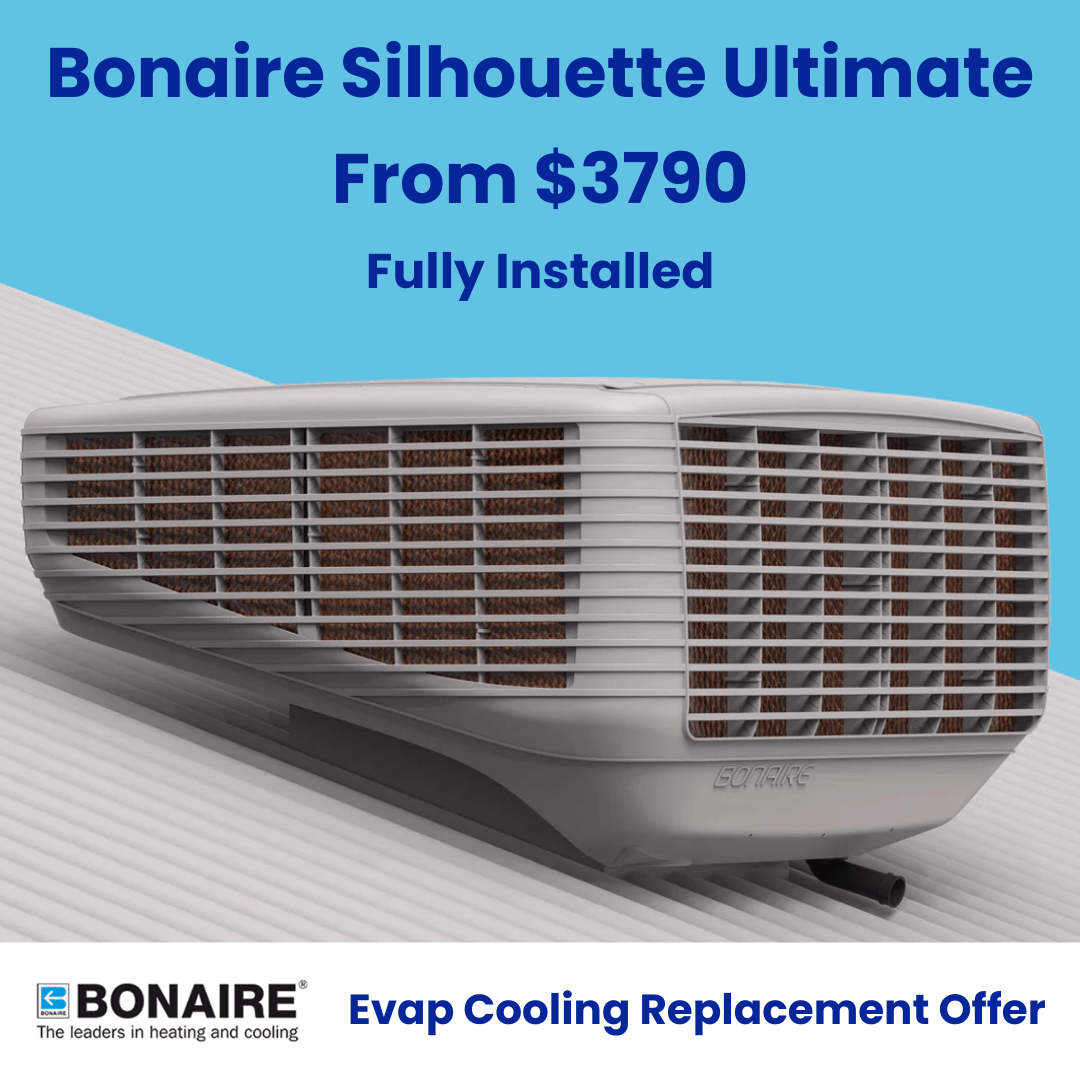 Evaporative Cooling Replacement Offer Melbourne Spring 2024