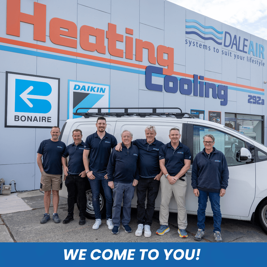 Dale Air Heating and Cooling sales team