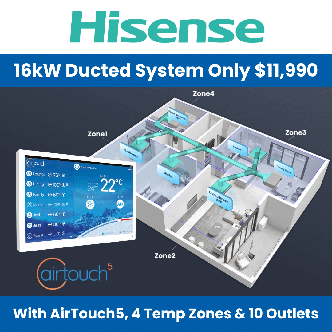 Hisense Ducted Reverse Cycle Special Offer